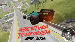 TEMPORADA 2026 FORMULA1 COMEÇOU #formula1 #f1aovivohoje #f1 #Beamng Drive #jogo #gaming #beamngdrive