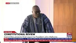 Constitutional Review Committee proposes extension of presidential term from 4 to 5 years. #JoyNews