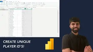 How to Create Unique Player ID's in Power BI
