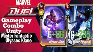Marvel Duel | Gameplay Combo Unity Mister Fantastic with Ulysses Klaue