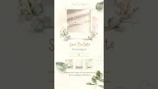 Add Your Photo & Wedding Date #instagramstoryideas #weddingdates  #sharingtemplate #weddingphoto