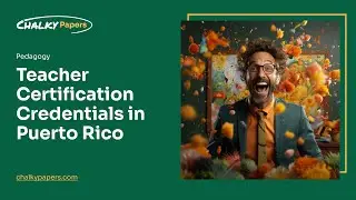 Teacher Certification Credentials in Puerto Rico - Essay Example