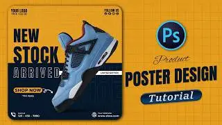Product Poster Design in Photoshop Hindi | Graphic Design Tutorial