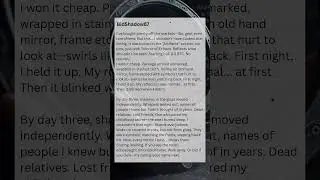 The Cursed Mirror That Watches Back 😱 | Deep Web Horror #creepypasta #horrorshorts