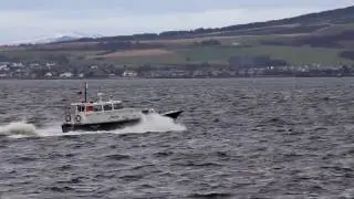 Pilot boat Mount Stuart during the Joint Warrior exercise