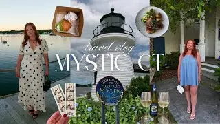 Mystic, Connecticut Vlog | New England Summer, Coastal Outfits + Delicious  Food