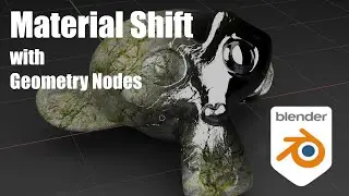 Cool Cycles Material Shift Effect with Blender 2.93 Geometry Nodes
