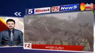 Sakshi Fast News | 5 Minutes 25 Top Headlines @ 5PM | 24th Jan 2020