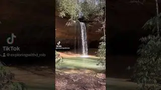 A Red River Gorge Icon, Copperas Falls - Clifty Wilderness #WaterfallWednesday  #waterfall #explore