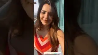 Ashu Reddy is Chilling in Dubai Enjoying the Climate New Video