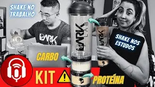 Kit Emerg&ecirc;ncia Suplementos Dark Lab | Shake proteico Barato | Salvar sua Dieta #teamdarklab