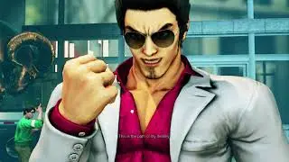 StreetFighterV ryu/Kazuma Kiryu VS mech juri gameplay pc