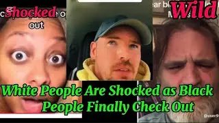 Белые люди в шоке, когда чернокожие наконец-то отреагировали #usa #blackamericans