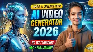 AI Video Generator 2026 FREE UNLIMITED 🎬 | Long AI Video 16:9 + Free AI Voice Generator (QWEN AI)