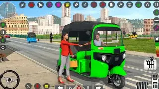 Public Reaction to Tuk Tuk Driving Skills Android Gameplay...