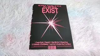 UNBOXING EXO 엑소 7th Full Album Exist (Photobook X Version)