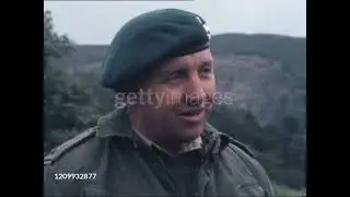 Royal Marines Work With Youth During N. Ireland Troubles | Major Troubridge Interview | Oct. 1970