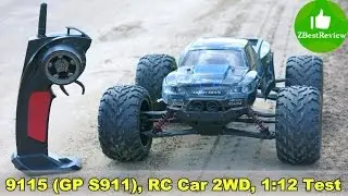 ✔ 9115 (GP S911), RC Car 2WD, 1:12. Макс скорость, покатушки и вывод! Banggood