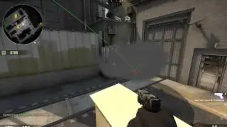 CS:GO - Train - Smoke - Exit from Ladder Room (Popdog) to BS A from Tunnel 2