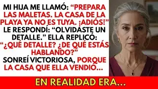 “Mamá, vendí tu casa de la playa” Pero el secreto que ella ignoraba lo cambiaría todo…