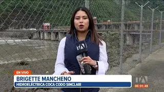 Hidroeléctrica Coca Codo Sinclair incrementó su producción energética tras lluvias en la amazonía