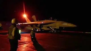 F/A-18F Super Hornet operationally using GBU-53 StormBreaker against Houthis