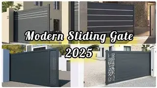 Modern Sliding Main Gate Designs 2025