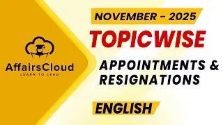 November 2025 - Appointments & Resignations | English | AffairsCloud