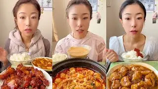 Chinese Home-Cooked Food Mukbang | Realistic Eating Sounds No Talking #356