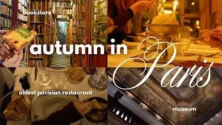 autumn in paris 🍂☕ museum, bookstore & caf&eacute;