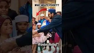 Helping The Poor In Winter❄️#shorts #humanity #trendingshorts #youtubeshorts #winter