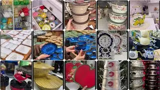 Beautiful Tea Cattle Designs Iraq and Turkey crockery items 😳 clock ⏰/tandoor /cooking set /#review