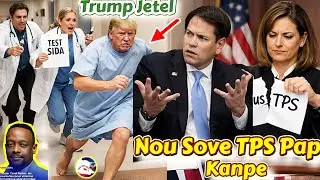 30Janv R&egrave;l Yo Man2 Trump Poul F&egrave; T&egrave;s SiDA Towoa PT Kouri/Jij la chire Dokiman/TPS pap kanpe Carel Bn