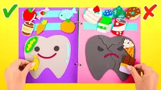3 Easy Paper Games In A Book || DIY Paper Playbook For Kids