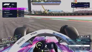 F1 25 my driver career mode season 5/10 round 19/24 racing with a controller (LET ME COOK) Cota