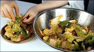 이천 원짜리 봄동🌱 소금에 절이지 마세요! 봄동겉절이 비빔밥해서 드세요