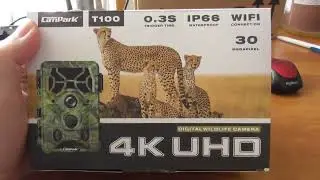 Распаковка и настройка 4K-камеры для съёмки дикой природы Campark T100 Game Camera 27 февраля 2022 г.