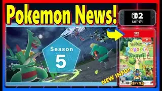 Pok&eacute;mon Legends ZA Ranked Season 5 & Every Confirmed Pok&eacute;mon in Pokopia?