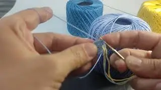 How to crochet kippah / yarmulke . Step 4: Round 4 איך לסרוג כיפה