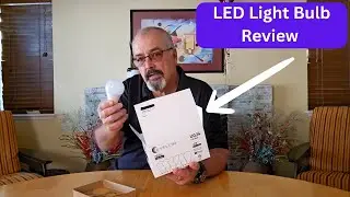 GU24 LED Light Bulb Review 💡✨ | 5000K Daylight, 9W (100W Equivalent) 🔆