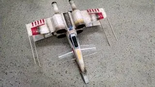 Very Modified Air Hogs Star Wars: Episode VII  Remote Control X-Wing Starfighter