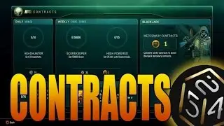 CoD Black Ops 3 NEW DAILY and WEEKLY CONTRACTS and BLACK JACK