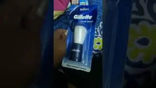 Unboxing Gillette Shave Brush #shorts #new #trending #asmr #party #men #shaving #cream #handsome