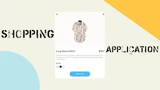 Shopping App with Flutter