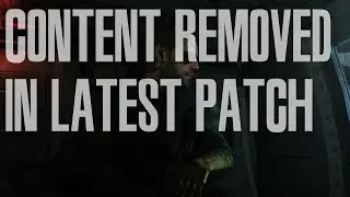 MGSV - Update Removes Content? (UPDATED Oct 20, 2015)