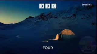 BBC Four Christmas 2021 ident Igloo new branding