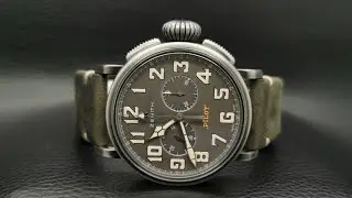 Pre-Owned Zenith Heritage Pilot Type 20 Chronograph Ton-Up Ref. 11.2430.4069