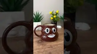 🔔🎗️ Poop Emoji Funny Mug - Product Link in Bio ( # 2059 ) ‪@MaviGadgets‬