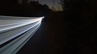 LED longboard