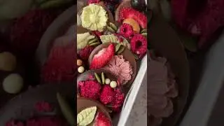 Молочный шоколад в цветочном исполнении. Мой Инстаграм @chocolateria_klp